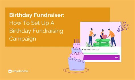 birthday fundraising ideas|8 Steps to Start an Inspirational Birthday Fundraiser.